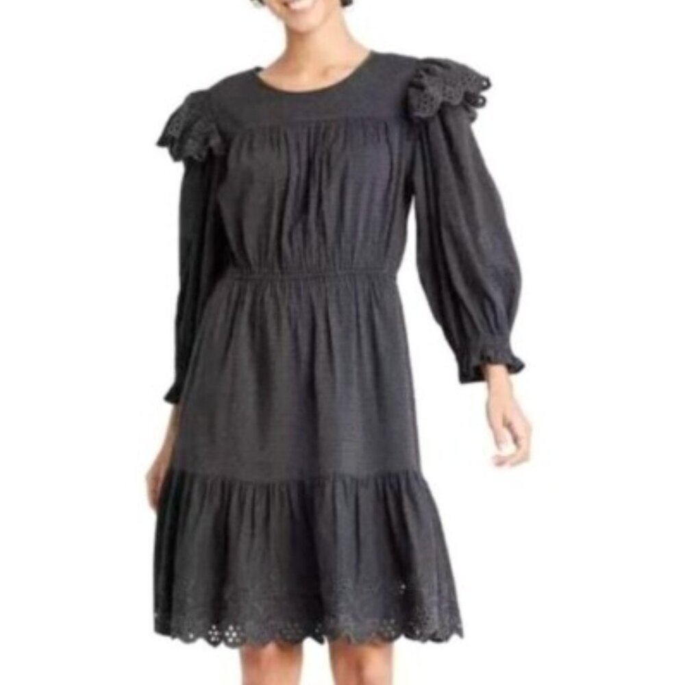 Universal Thread Gray Lace Midi Dress – Size Small